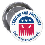 Cthulhu for President Buttons