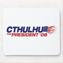 Cthulhu for President Mousepad