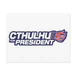 Cthulhu for President Postcard
