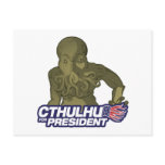 Cthulhu for President Postcard