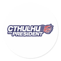Cthulhu for President Sticker