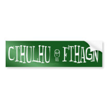 Cthulhu Fthagn bumper stickers by froodystuff Cthulhu Fthagn bumper stickers