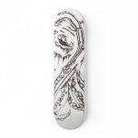 Cthulhu Head by E. Johnston Custom Skateboard