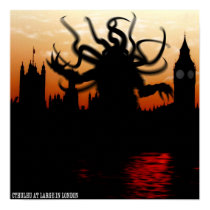 Cthulhu London Poster posters by CthulhuCthulhu Cthulhu London Poster posters