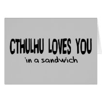 Cthulhu Loves You cards
