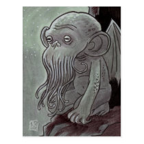 Cthulhu Monkey Postcards postcards