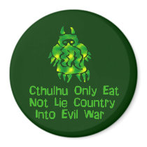 Cthulhu Only Eats magnets by orsobear Cthulhu Only Eats magnets