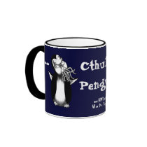 Cthulhu Penguin: .... mugs