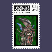 Cthulhu Postage postage by Badhead_Gadroon Cthulhu Postage postage