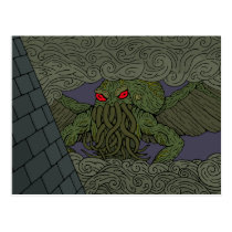 Cthulhu Postcard postcards
