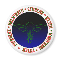 Cthulhu Sleeps - Magnet by seonaidh Cthulhu Sleeps - Magnet