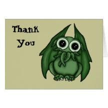 Cthulhu Thank You Cards