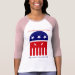 Ladies 3/4 Sleeve Raglan (Fitted)