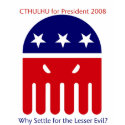 Cthulu for President t-shirts