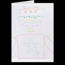 Ctoon Geometria Man cards
