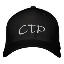 CTP Hat embroidered hats by hojonny CTP Hat embroidered hats