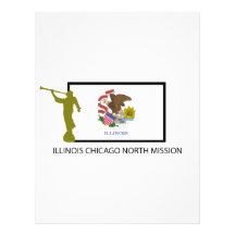 CTR DEL NORTE DE LA MISIÓN LDS DE ILLINOIS CHICAGO MEMBRETES PERSONALIZADOS