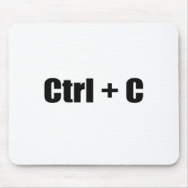 CTRL + C MOUSE PAD