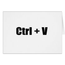 CTRL + V CARDS