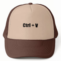 CTRL + V HAT