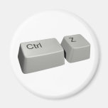 Ctrl Z Fridge Magnet