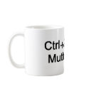 CtrlAltDel hostile geek mug