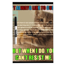 Cu tee Check Poem Dry-Erase Whiteboards