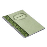 Cuaderno adaptable del estilo clásico - verde