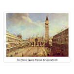 Cuadrado de San Marco (Venecia) por Canaletto (ii) Tarjeta Postal