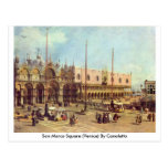 Cuadrado de San Marco (Venecia) por Canaletto (ii) Postales