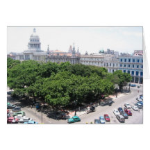 cuadrado verde del capitolio tarjeta