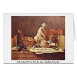 Cualidades de los artes de Jean-Baptiste Chardin Felicitación