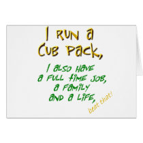 cub leader green card