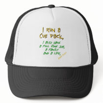 cub leader green mesh hat