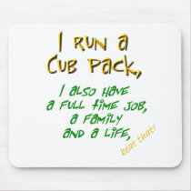 cub leader green mousemat