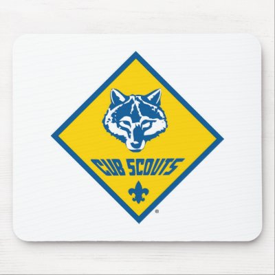 boy scouts symbol. Cub Scouts Logo Mousepad by