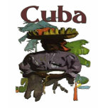Cuba and Creole Woman On Shirt