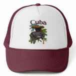 Cuba and Creole Woman On Shirt hats