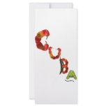Cuba Chili Peppers Personalized Rack Card