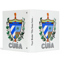 Cuba Coat of Arms Binder
