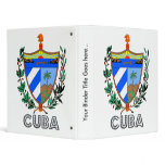 Cuba Coat of Arms binders