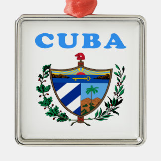 cuba coat of arms designs christmas ornament cuba coat of arms designs christmas ornament