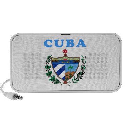 Cuba Coat Of Arms Designs Mini Speakers