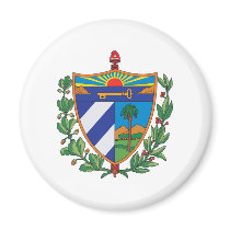 Cuba Coat Of Arms magnets by teyes143 Cuba Coat Of Arms magnets