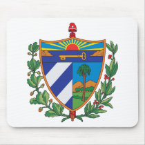 Cuba Coat Of Arms mousepads by teyes143 Cuba Coat Of Arms mousepads