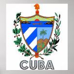 Cuba Coat of Arms Posters