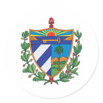Cuba Coat Of Arms stickers by teyes143 Cuba Coat Of Arms stickers