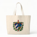 Cuba Coat of Arms Tote Bag by FlagTshirts Cuba Coat of Arms Tote Bag