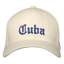 Cuba Custom Hat embroidered hats