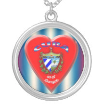 Cuba en el Corazon Necklace